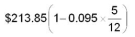 Evaluate the following : - 