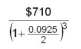 Evaluate the following : - 