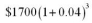 Evaluate the answer correct to the cent: - 