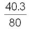 Express as a percent:   A)  50.375% B)  0.0050375% C)  0.50375% D)  5.0375% E)  503.75%