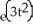 Solve the differential equation   = 6x   . A)  x = C   B)  x = C   C)  x = C   D)  x = C   E)  x= C  