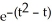 Find the general solution of the differential equation   A)  y = C   +   B)  y = C   -   C)  y = C   -   D)  y = C   +   E)  y = C   -  