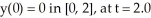Use the Euler method to determine an approximate value of the solution of the initial-value problem     using step size   A)  110.4464 B)  120.6730 C)  115.2341 D)  112.3558 E)  145.2351