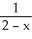 <strong>Solve the integral equation y(x) = 1 + dt by reinterpreting it as an initial-value problem.</strong> A) y = B) y = C) y = D) y = E) y =