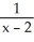 Solve the initial-value problem   - 2y   = 0,   (3)  = 1, y(3)  = 1. A)  y =   B)  y =   C)  y =   D)  y =   E)  y =  