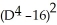 Find the general solution of the differential equation y= 0, where D stands for the differential operator .