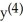 <strong>Find the general solution of the differential equation - 16y = 0.</strong> A) y = A + B + C cos(2t) + D sin(2t) B) y = A + B + C cos(2t) + D sin(2t) C) y = A + B + C cos(4t) + D sin(4t) D) y = A + B + C cos(2t) + D sin(2t) E) y = A + B + C cos(4t) + D sin(4t)