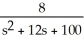 Find L   . A)    , s > 6 B)    , s > 6 C)    , s > 6 D)    , s > 6 E)    , s > 0