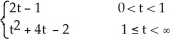 Find F(t)  ,the inverse Laplace transform of f(s)  =   -   +   . A)  F(t)  =   B)  F(t)  =   C)  F(t)  =   D)  F(t)  =   E)  F(t)  =  