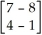 Suppose the following autonomous linear system   = Ay , where A =   . Determine the nature and stability of the fixed point at the origin. A)  stable node B)  unstable focus C)  unstable node D)  stable focus E)  centre