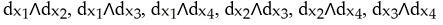 Let   =   . List all basis vectors of   (   ) . A)    B)    C)    D)    E)   