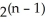  Let   (   ) , 1  \le  k  \le  n be the vector space of all k-forms on   and let   be the dimension of   . Find   . A)    B)    C)    D)    E)    - 1 