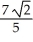  Find all values of the real number  \alpha  such that the 2-volume of the 2-parallelogram in   spanned by the vectors   = (2, 0, 0, 1)  and   = (-2,  \alpha  , 8, 3)  is equal to 22   . A)   \alpha = ± 10 B)   \alpha   = ± 2   C)   \alpha  = ± 2   D)  \alpha  = ±   E)  \alpha  = ±   