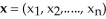 One way to describe a smooth k-manifold M in   is to require its points   satisfy a set of (n - k) independent equations in (   ,   ,.....,   ).