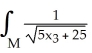 Find   d   (x), where M is the 2-manifold in   given parametrically by   for 0 ≤ u ≤ 1, 0 ≤ v ≤ 1.