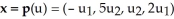 Find   , where M is the 2-manifold in   given parametrically by   for 0 <   < 1, 0 <   < 2. A)  -130 B)  135 C)  -   D)  130 E)  -13