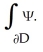 Let D be a closed bounded domain in   and lot Ψ = xdy∧dz + ydz∧dx + zdx∧dy. Show that the volume V of D is given by    