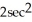  Compute  \textbf{       div F  }  for \textbf{     F     }  =   sin 2x, cos 2y, tan 2z   . A)  2cos 2x + 2sin 2y +   z B)  -cos 2x + sin 2y +   z C)  2cos 2x - 2sin 2y +   z D)  cos 2x + sin 2y +   z E)  2cos 2x - 2sin 2y + 2sec z 
