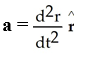  The local bases in cylindrical coordinates (r ,  \theta  , z)  are given by   = cos( \theta )  i + sin( \theta )  j ,   = - sin( \theta )  i + cos( \theta )  j, and   = k. Express the acceleration a of a moving particle in space in terms of the local bases above. A)    B)    C)    D)    E)    
