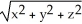 Find the gradient vector field   f(x,y)  of f(x, y)  =   . A)  -   i -   j -   k B)    i +   j +   k C)    i +   j +   k D)    i +   j +   k E)  -   i -   j -   k