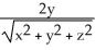 Find the gradient vector field   f(x,y)  of f(x, y)  =   . A)  -   i -   j -   k B)    i +   j +   k C)    i +   j +   k D)    i +   j +   k E)  -   i -   j -   k
