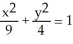  How much work is required for the force field F = y i + 2x j to move an object along the upper part of the ellipse   from (3, 0)  to (-3, 0) ? A)  2 \pi  B)  9 \pi  C)  -9 \pi  D)  -2 \pi  E)  0 