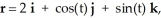  Use the fact that the field F = 2x   sin(z)  i -     sin(z)  j + (     cos(z)  + y)  k is almost conservative (except for the last term)  to help you evaluate   around the circle     A)  2 \pi  B)   \pi  C)    D)    E)  0 
