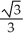 Evaluate the surface integral      where  S  is the entire surface  x + y + z = 1    lying in the first octant. A)    B)    C)    D)    E)   
