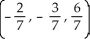 Find two unit vectors orthogonal to the parametric surface S given by r (u, v)  = (   - 4   -   )  i + 4v j + 2u k at the point on the surface corresponding to (u, v)  = ( 3 , -   ) . A)  ±   B)  ± (- 1 , 0 ,0)  C)  ±   D)  ±   E)  ±  