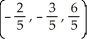 Find two unit vectors orthogonal to the parametric surface S given by r (u, v)  = (   - 4   -   )  i + 4v j + 2u k at the point on the surface corresponding to (u, v)  = ( 3 , -   ) . A)  ±   B)  ± (- 1 , 0 ,0)  C)  ±   D)  ±   E)  ±  