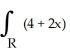  Evaluate     dA, where R is the rectangle -2 \le  x  \le  2, -3  \le y  \le  3, by interpreting it as a known volume. A)  144 B)  48 C)  96 D)  24 E)  0 