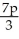 The surfaces x = 0, y = 0, z = 0, x = 1, y = 1, and z = 1 bound a solid cube of constant density p. Find its moment of inertia about the z-axis. A)    B)    C)    D)    E)   