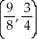 Find and classify the critical points of the function f(x, y)  = 2y<sup>3</sup> - 3x<sup>2</sup> - 3xy + 9x. A)  local minimum at (2, -1) , saddle point at   B)  local maximum at (2, -1) , saddle point at   C)  saddle point at (2, -1) , local maximum at   D)  saddle point at (2, -1) , local minimum at   E)  saddle point at (2, -1)  and  