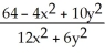 Which function f(x,y)  has the level curves corresponding to c = -1, 0, and 1 shown in the figure below?   A)  f(x,y)  =   B)  f(x,y)  =   C)  f(x,y)  =   D)  f(x,y)  =   E)  f(x,y)  =  