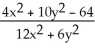 Which function f(x,y)  has the level curves corresponding to c = -1, 0, and 1 shown in the figure below?   A)  f(x,y)  =   B)  f(x,y)  =   C)  f(x,y)  =   D)  f(x,y)  =   E)  f(x,y)  =  