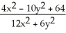 Which function f(x,y)  has the level curves corresponding to c = -1, 0, and 1 shown in the figure below?   A)  f(x,y)  =   B)  f(x,y)  =   C)  f(x,y)  =   D)  f(x,y)  =   E)  f(x,y)  =  