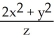 Describe the level surfaces of f(x, y, z)  =   . A)  elliptic paraboloids symmetric about the z-axis and having horizontal cross-sections that are ellipses with major axis parallel to the y-axis and eccentricity 1/   B)  elliptic paraboloids symmetric about the z-axis and having horizontal cross-sections that are ellipses with major axis parallel to the x-axis and eccentricity 1/  . C)  elliptic paraboloids symmetric about the z-axis and having horizontal cross-sections that are ellipses with major axis parallel to the y-axis and eccentricity 1/2 D)  elliptic paraboloids symmetric about the z-axis and having horizontal cross-sections that are ellipses with major axis parallel to the y-axis and eccentricity 1/2. E)  none of the above