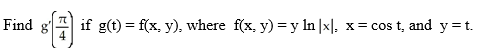  A)    - ln (   )  B)    + ln (   )  C)  -   + ln (   )  D)  -   - ln (   )  E)    + ln (2) 