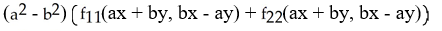 Assuming that the function f has continuous first partial derivatives   and   , calculate and simplify   f(x<sup>2</sup>y, x   ) . A)    B)    C)    D)    E)   