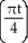 The electric potential V at time t at any point (x, y)  in the plane is given by V =   sin   . An observer is moving in the plane so that at time t her position is given by x = t<sup>3</sup>, y = 2 -t<sup>4</sup>. How fast does she experience V changing at time t = 1? A)  -   +   B)    +   C)  -   -   D)  -   -   E)    +  