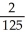 The equations x = u<sup>2</sup> - v<sup>2</sup> and y = 2uv define u and v as functions of x and y in a neighbourhood of the point where u = 2 and v = 1. Evaluate   at that point. A)  -   B)    C)    D)  -   E)   