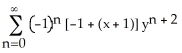 Find the Taylor series of the function   about the point (-1, 0) , by using Taylor series for functions of one variable. A)    B)    C)    D)    E)   