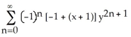 Find the Taylor series of the function   about the point (-1, 0) , by using Taylor series for functions of one variable. A)    B)    C)    D)    E)   