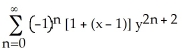 Find the Taylor series of the function   about the point (-1, 0) , by using Taylor series for functions of one variable. A)    B)    C)    D)    E)   