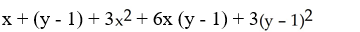 Find the Taylor polynomial of degree 2 for the function (x + y) <sup>2</sup> ln (x + y)  about the point (0, 1) . A)    B)    C)    D)    E)   