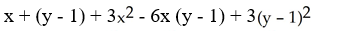 Find the Taylor polynomial of degree 2 for the function (x + y) <sup>2</sup> ln (x + y)  about the point (0, 1) . A)    B)    C)    D)    E)   