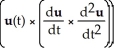 Assuming u(t)  has continuous derivatives of all required orders, simplify the expression .     A)    ×   + u(t)  ×   B)    ×   C)  u(t)  ×   D)  0 E)    ×   + u(t)  ×  