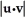Let u and v be non-zero vectors in 2 or 3-space. Find a simplified expression for   . A)    B)    + 2   +   C)    + 2     +   D)    + 2   +   E)    + 2u.v +  