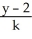 For what values of the constants k and c does the line    =  =   lie in the plane x - y + 2z = c? A)  k = -10, c = 1 B)  k = 10, c = 0 C)  k = 10, c = -1 D)  k = -8, c = 2 E)  k = -2, c = 0