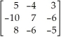 Find the inverse of the matrix A =   . A)    B)    C)    D)    E)   